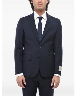 Corneliani Single-Breasted Suit - Blue