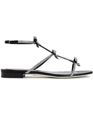 Rene Caovilla Caterina Sandals - Metallic