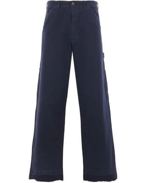 Maison Margiela ヘリンボーン ジーンズ - ブルー