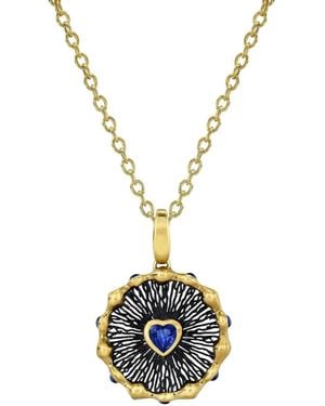 VRAM Hypha Sapphire Necklace - Metallic