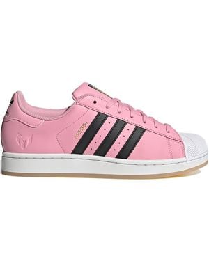 adidas Superstar Messi "Light/Core" Trainers - Pink