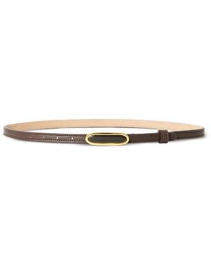 B-Low The Belt Ceinture Beryl En Cuir - Blanc