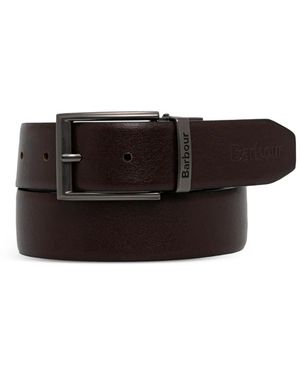 Barbour Wendbarer Westdale Gürtel - Schwarz