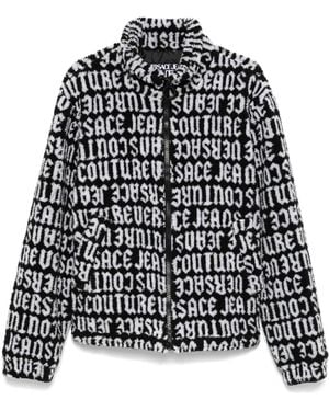 Versace Jeans Couture Logomania Teddy Jacket - Black