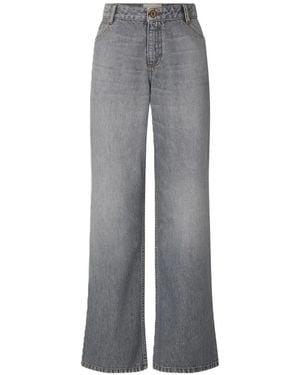 Sessun Vega Straight-Leg Jeans - Grey