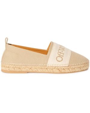 Off-White c/o Virgil Abloh Bookish Espadrilles - Natural