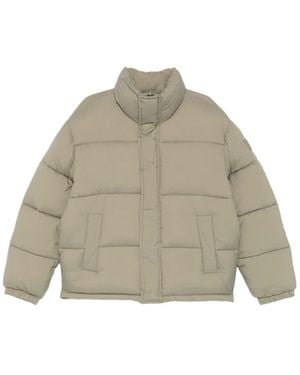 Maison Kitsuné Quilted Puffer Jacket - Natural
