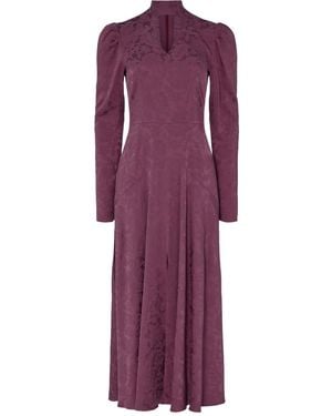 Temperley London Madame フローラル ドレス - パープル