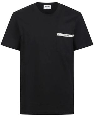 Moschino Loho-Pocket T-Shirt - Black