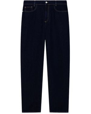 Gcds Logo Waistband Pants - Blue