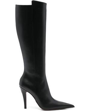 McQueen Stivali Birdee 105Mm - Nero