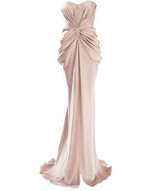 Ana Radu Corset Maxi Dress - Pink