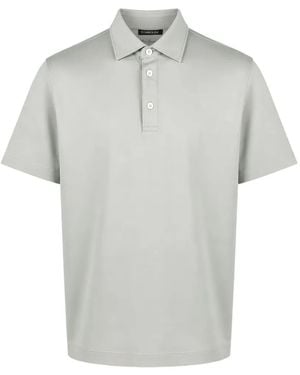 Tombolini Short-Sleeve Polo Shirt - Grey