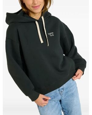 Banana Moon Sunjax Rockford Graphic-Print Hoodie - Black