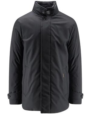 Moorer Reis Button-Cuff Jacket - Black