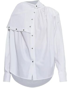 IRO Fatal Asymmetric-Panel Shirt - White