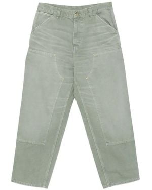 Carhartt Og Double Knee Panelled Trousers - Grey