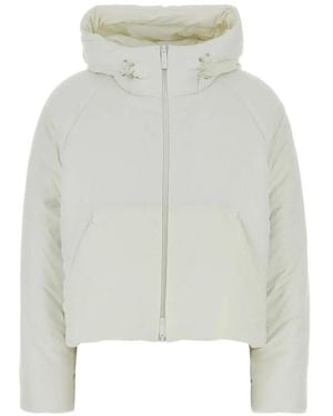 Herno Hooded Puffer Jacket - White