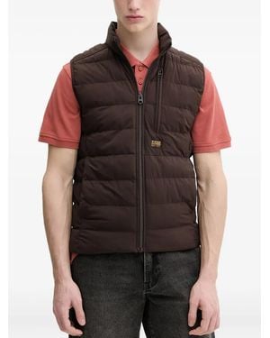 G-Star Bodywarmer Met Rits - Bruin