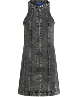 KARL LAGERFELD Vestido Corto Sin Mangas - Gris