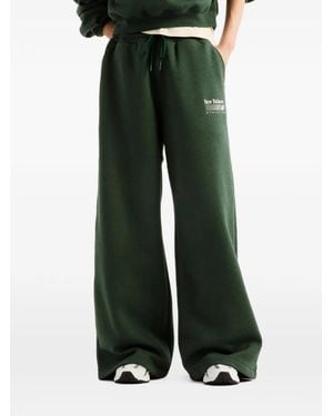New Balance Pantalon De Survêtement Trackside En Polaire - Green