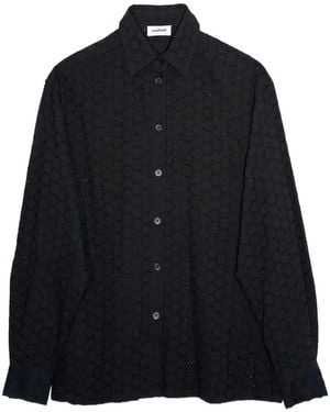 Soulland Carl Long-Sleeve Shirt - Blue