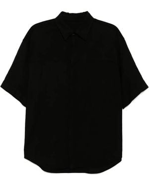 CROQUIS Camicia A Maniche Corte - Nero