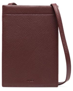 Yu Mei Georgie Leather Crossbody Bag - Purple