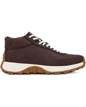 Camper X Vibram Drift Trail Lace-Up Hi-Tops Boots - Brown
