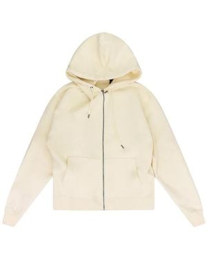 Sinclair Hoodie À Fermeture Zippée - White