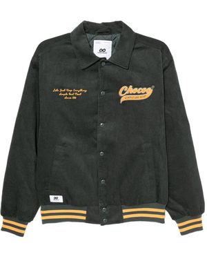 Chocoolate Logo-Embroidered Jacket - Black