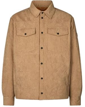 Save The Duck Magnus Corduroy Shirt Jacket - Brown