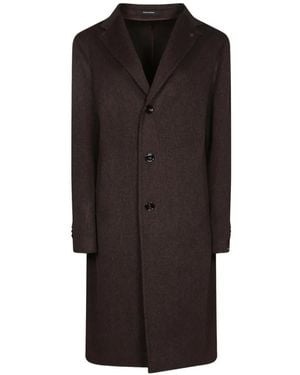 Tagliatore Colorado Single-Breasted Coat - Black