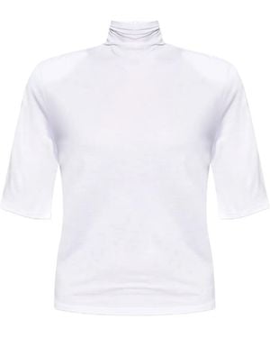 Jacquemus ハイネック トップ - ホワイト