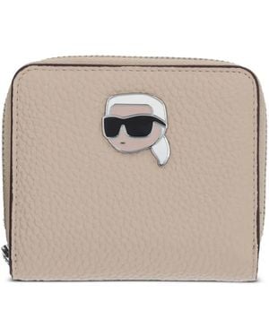 Karl Lagerfeld Ikon 財布 - ナチュラル