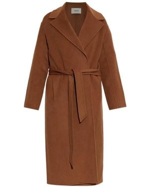 Zadig & Voltaire Meli Belted Coat - Brown