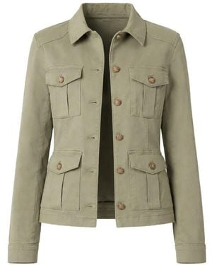PAIGE Stacey Military-Jacke Mit Knöpfen - Grün