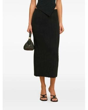 Cult Gaia Midi Skirt - Black