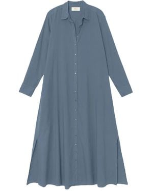 Xirena Boden Midi Shirt Dress - Blue