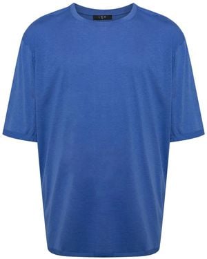 IRO Drop-Shoulder Jersey T-Shirt - Blue