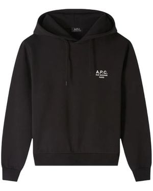 A.P.C. Standard Rue Madame Hoodie - Nero