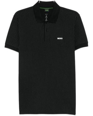 BOSS Short-Sleeve Polo Shirt - Black