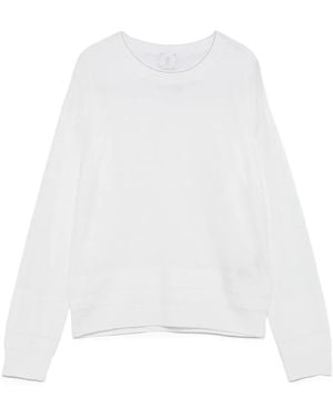 Eleventy Pull En Laine À Col Rond - Blanc