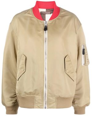 Undercover X Fragment Design Reversible Bomber Jacket - Natural