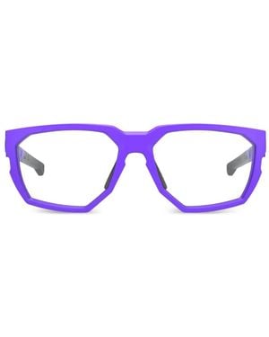 Rudy Project Gafas No Code Con Montura Geométrica - Morado