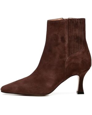 Poche Paris Veronique Ankle Boots - Brown