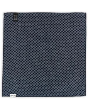 Pal Zileri Patterned Handkerchief - Blue
