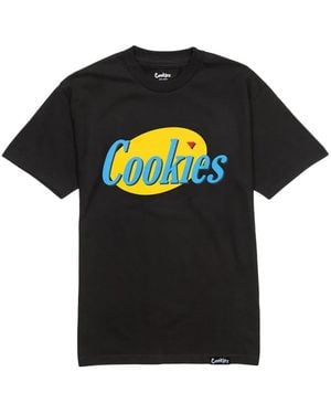 Cookies Logo-Print Cotton T-Shirt - Black