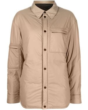 Aztech Mountain Pillow Padded Shirt Jacket - Natural