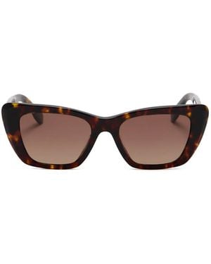 Tory Burch Tortoiseshell Cat-Eye Sunglasses - Brown